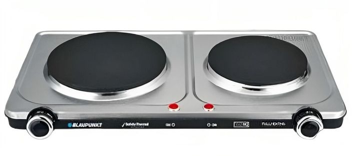 COCINILLA ELECTRICA DOBLE  ACERO INOXIDABLE-1