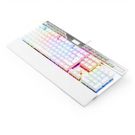 K512WRGB-SP TECLADO SHIVA MEMBRANA RGB SP WHITE-0