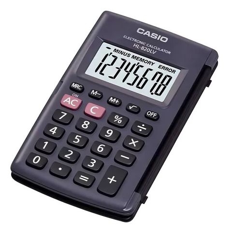 mini Calculadora CASIO 8 diguitos MW-5V-1