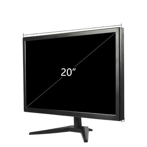 Monitor De Pc Para Oficina 20 pulgadas Hd Display 1600x900 Hdmi Vga-1