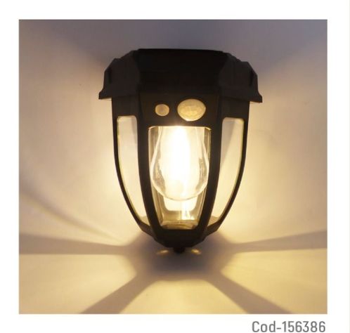 Farol LED Solar WW-669-1 Luz Fija con Sensor-2