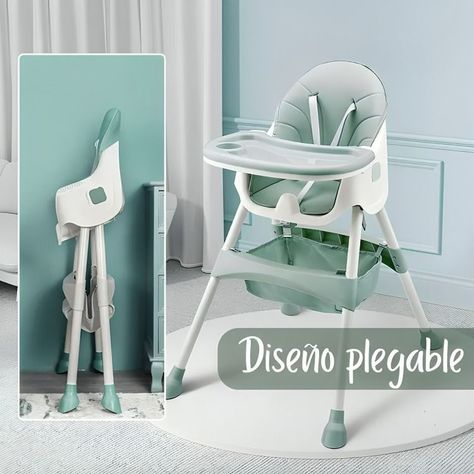 Silla De Comer infantil 2 en 1 plegable-3