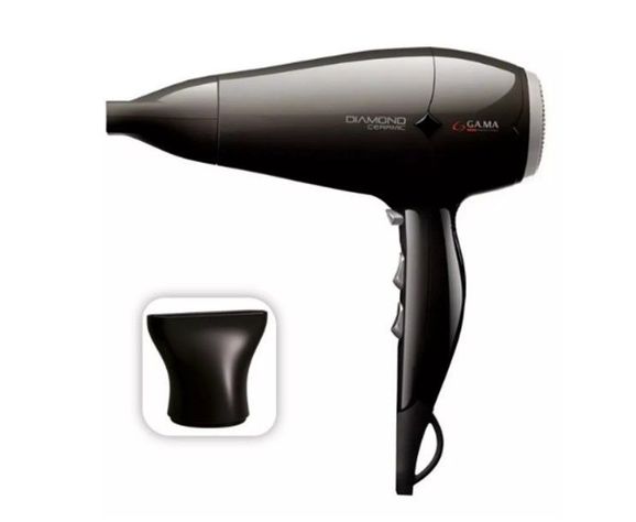SECADOR DE CABELLO DIAMOND CERAMIC STD 220 GAMA NEGRO-0