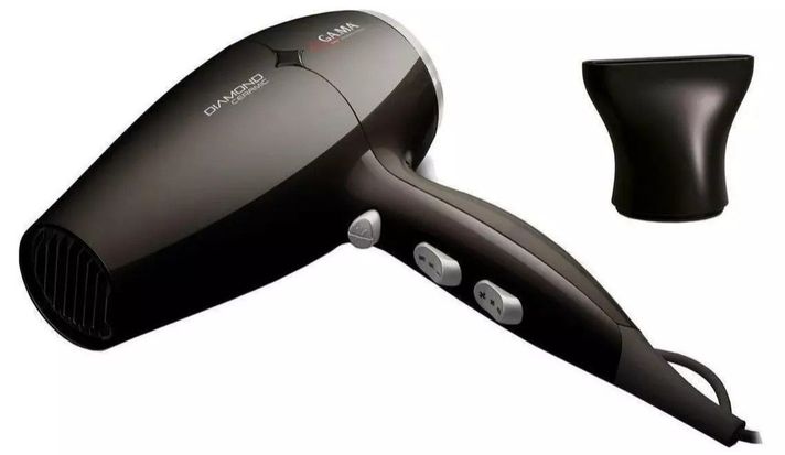 SECADOR DE CABELLO DIAMOND CERAMIC STD 220 GAMA NEGRO-3