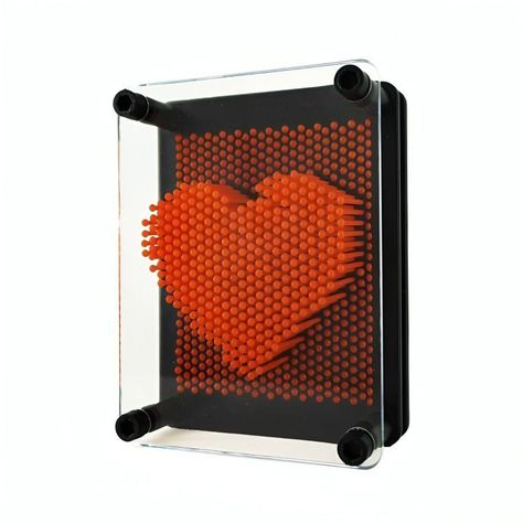 Juego Pin Art 3D Molde Didáctico Rosado-0