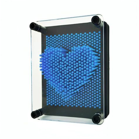 Juguete Pin Art 3D Azul-0
