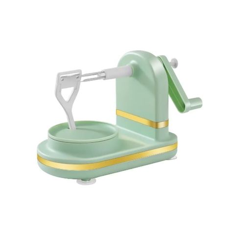 Pelador de frutas con manivela manual-0