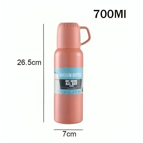 Termo Capacidad 700ml Térmico Para Bebidas Frías Y Caliente-1