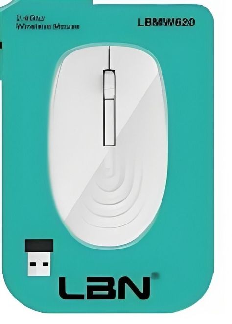 Mouse convencional  LBN-620 blanco-1