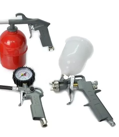 Kit Pistola Compresor 5 Piezas The Best-1