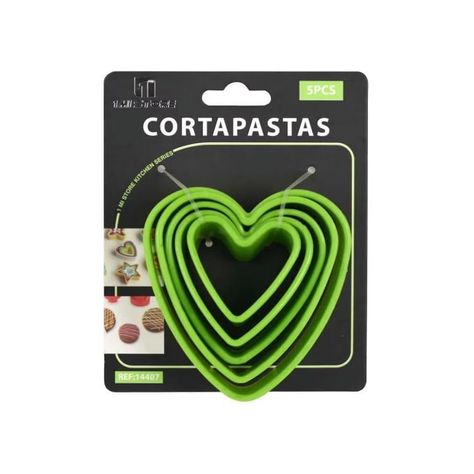 Set  Cortador De Galletas Plástico-0
