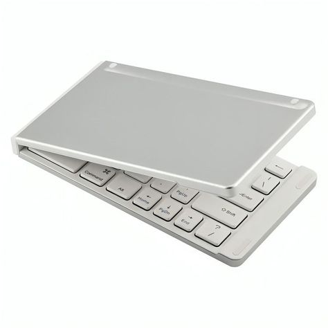 Mini Teclado Inalambrico Plegable Portatil Bluetooth-0