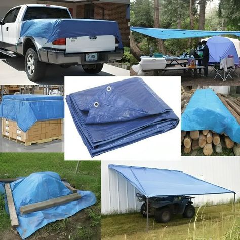 Lona Carpa Multiusos Impermeable Carga 4x5 Metros-2