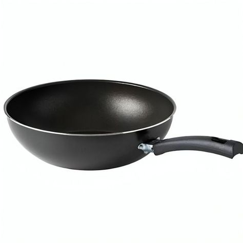 Sartén Wok De 26 cm Negro Antiadherente-0