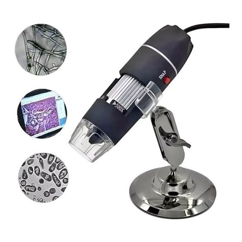 Microscopio Digital Usb 500x / 8 Led-1