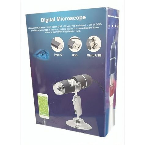 Microscopio Digital Usb 500x / 8 Led-3