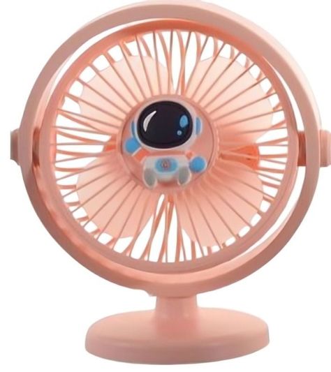 MINI VENTILADOR DE MESA COLOR ROSA-0