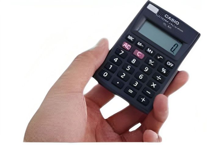 "Calculadora Bolsillo Tipo Portatil "-1