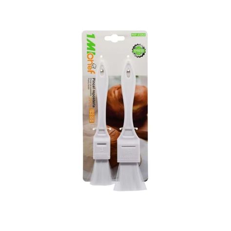 Set 2 Brochas De Cocina Y Repostería Blanco-0