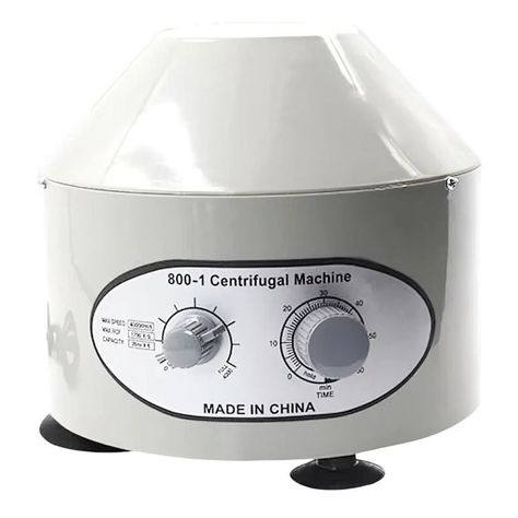 Máquina Centrífuga 4000rpm 6 Tubo 800-1 Plasma Laboratorio-0