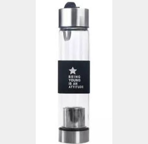Botella c/ Infusor 450ml Negro-1