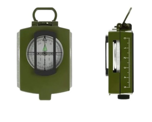 Brújula Militar Luminosa Multifunción Con Inclinómetro Ip65-1