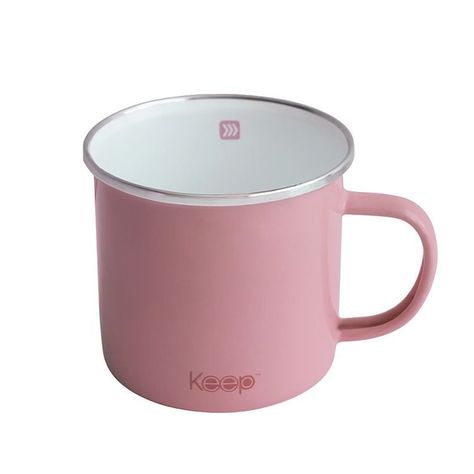 MUG METALICO 16OZ KEEP ROSADO-2