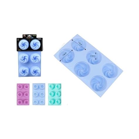 Molde De Silicona 6 Cavidades Diseño-1
