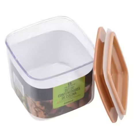 Contenedor De Cocina Con Tapa 500ml-1