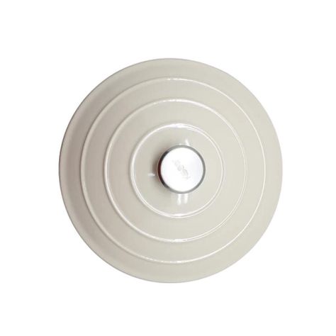 OLLA  IRON CAST 22 CM  WHITE KEEP-1
