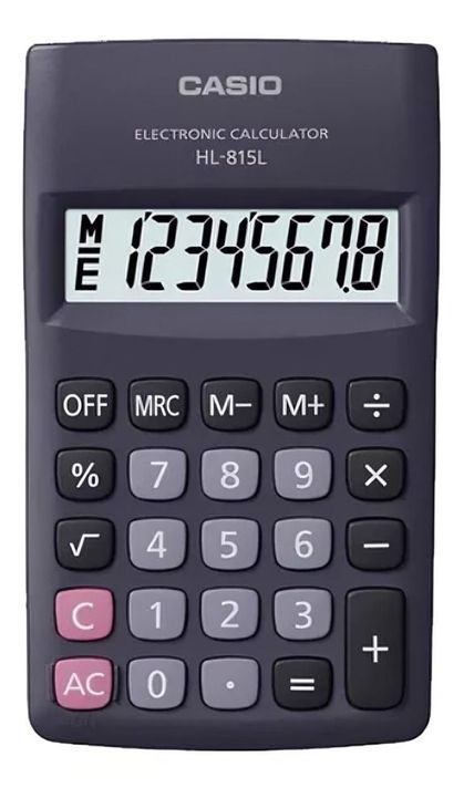 Calculadora CASIO 8 diguito HL-815L-1