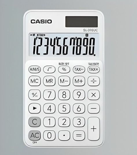 CALCULADORA MINI-ESCRITORIO CASIO-1