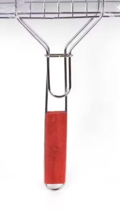 PARRILLA ANTIADHERENTE PARA BARBACOA CON AGARRE 30x40cm-1