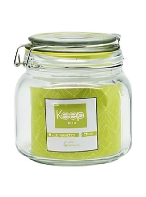 FRASCO HERMETICO 1000 ML VERDE-0