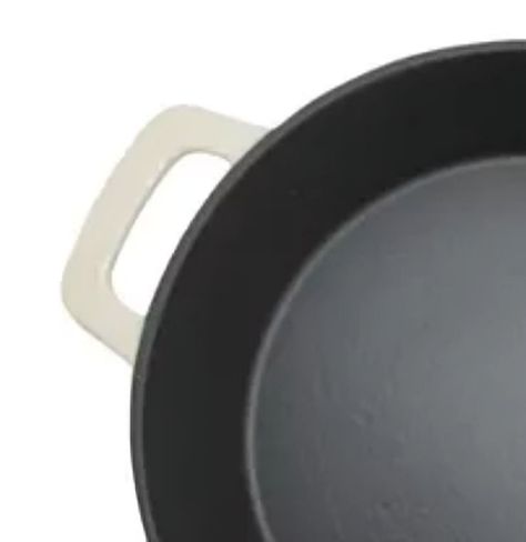 SARTÉN IRON CAST 26CM WHITE KEEP-1