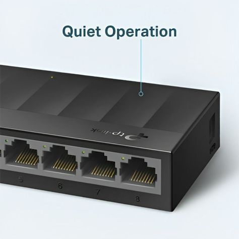 SWITCH TPLINK LS1008G 8-PORT 10/ 100/ 1000MBPS DESKTOP-1