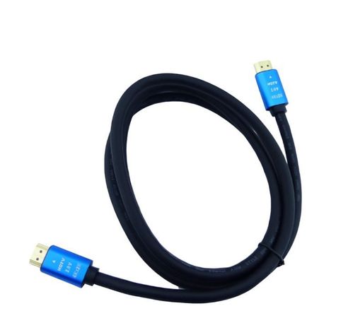 CABLE HDMI HDTV 1.5 MTS NEW 4KX2K ULTRA HD 2.0 V PUNTA METAL-0
