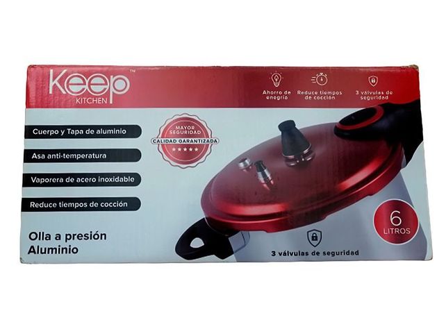 OLLA A PRESION RED 6 LT KEEP-3