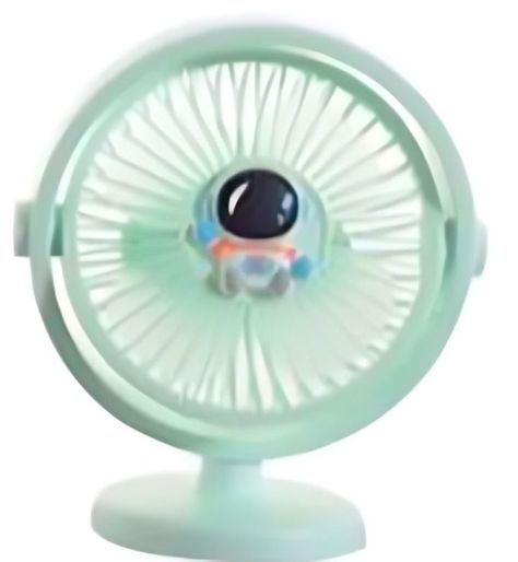 MINI VENTILADOR DE MESA COLOR VERDE-0