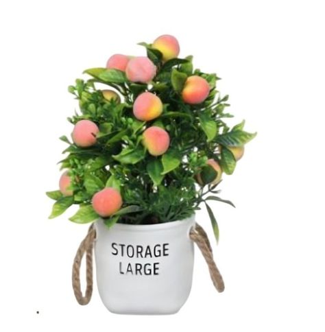 SET X 2 MINI MACETA CON FLORES 26CM 00145-0