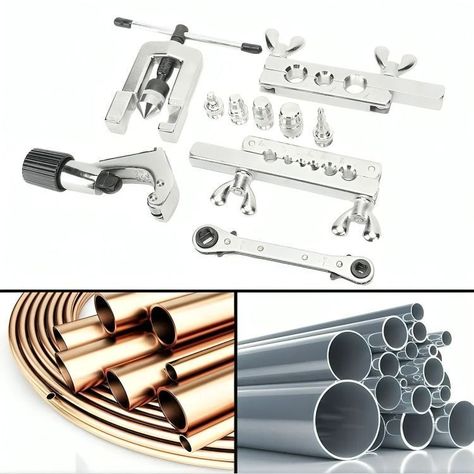 Maleta De Herramientas Expansor Cónico Cortador De Tubo-1