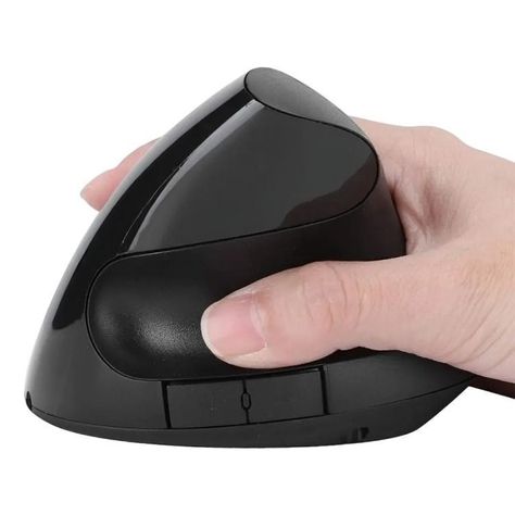 Mouse Optico Vertical Ergonomico Inalambrico -0