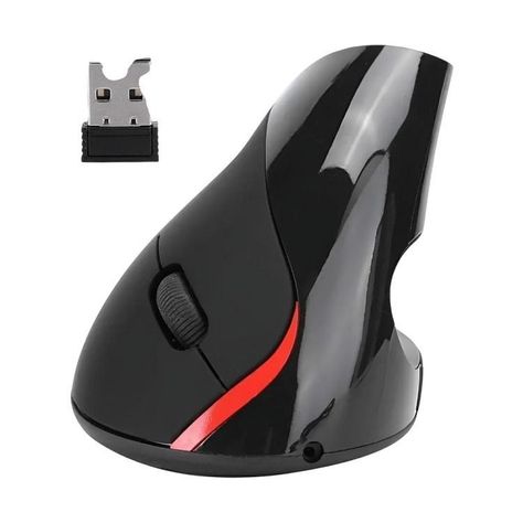 Mouse Optico Vertical Ergonomico Inalambrico -2