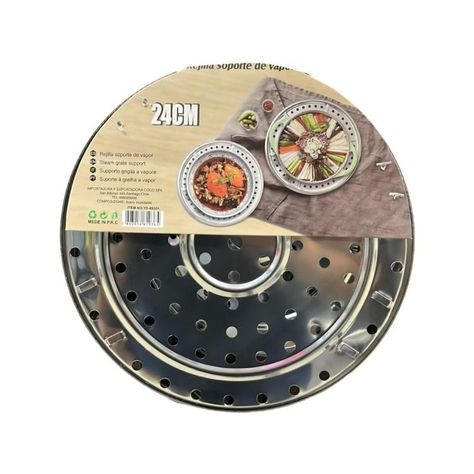 SET 2 REJILLA SPORTE DE VAPOR 24CM-1
