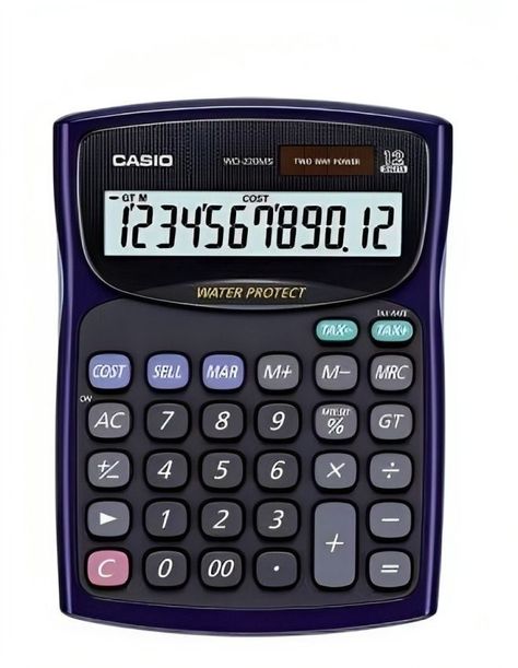 Calculadora Escritorio Casio Wd-220ms-0