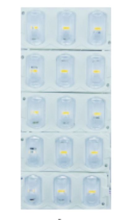 TIRA LED PLACA X 3 LED LUPA SET X 10 PCS CON ADHESIVO DISPONIBLE EN BLANCO-0