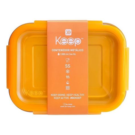 HERMETICOS METALICOS 1300 ML KEEP AMARILLO-3
