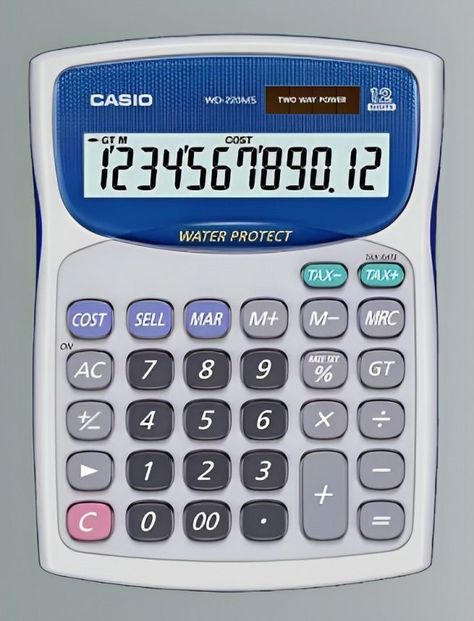 Calculadora Escritorio Casio Wd-220ms-1