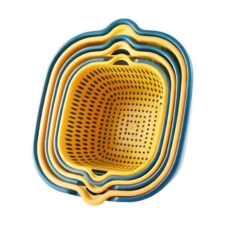 Cesta Colador para Lavado de Verduras Multifuncional-0