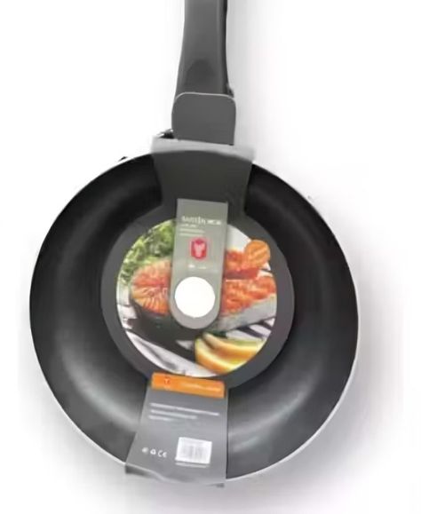 Sartén Wok De 28 cm Negro Antiadherente-0